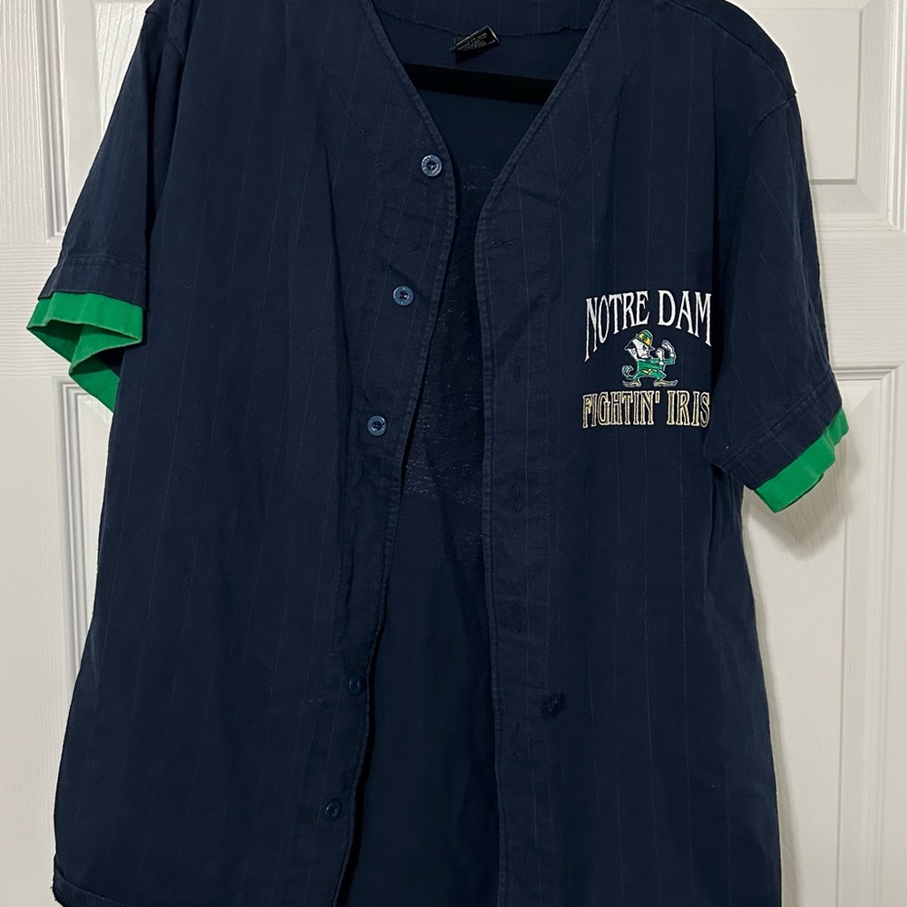 Notre Dame Fighting Irish Vintage Baseball Jersey